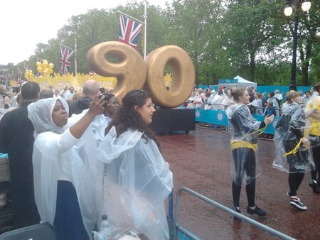 The Queens 90 B'day Event London